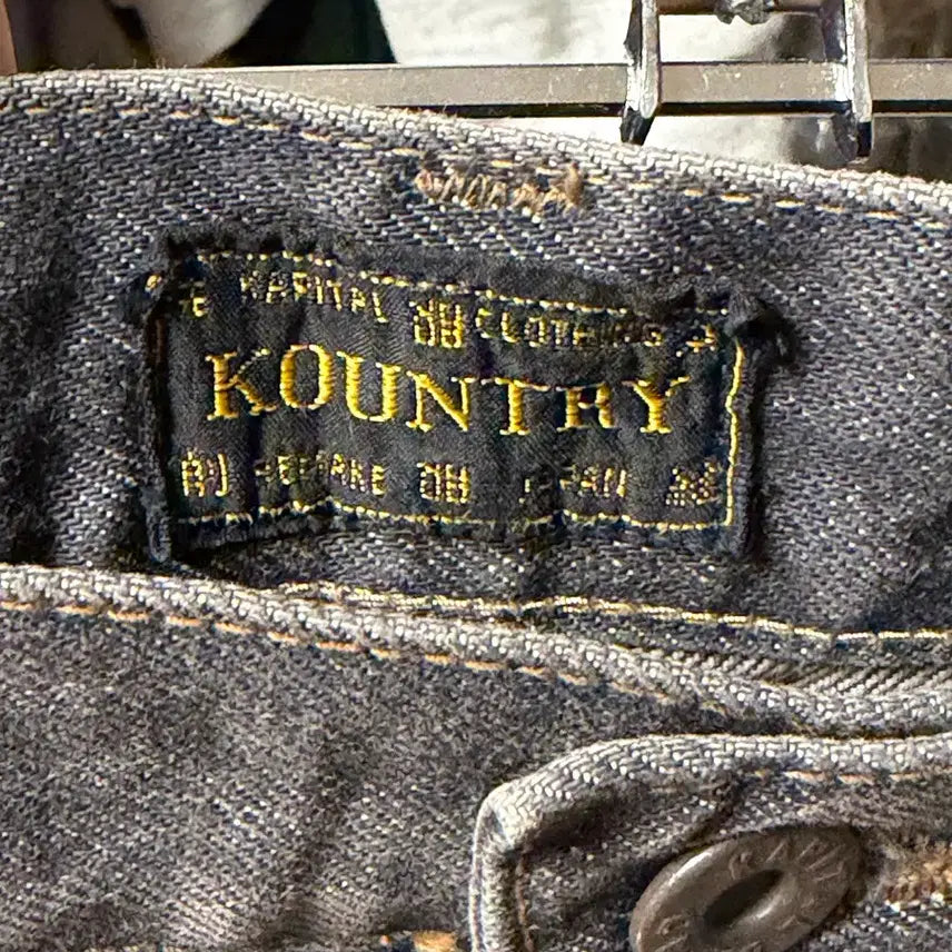 [BUNJANG] Capital Bone Denim Pants / [새상품]캐피탈 본 데님 팬츠