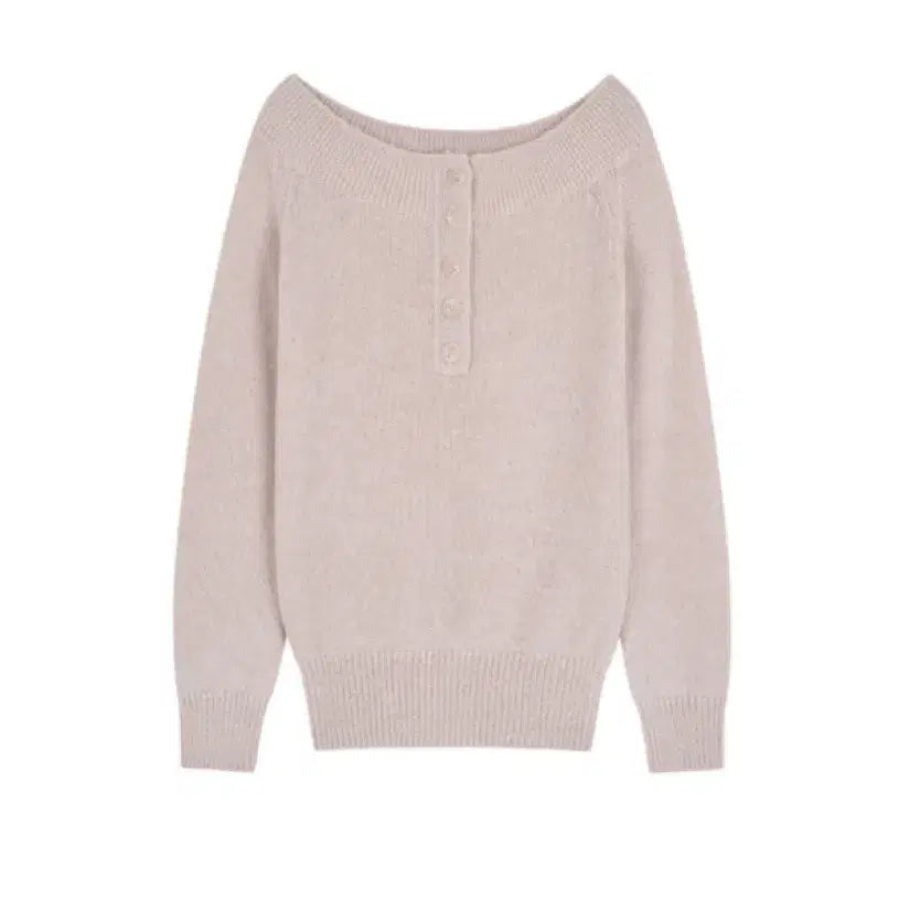 [BUNJANG] Lilykots Mellow Knit Pink Sweater / 릴리코츠 멜로우 니트 핑크