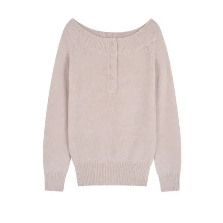 [BUNJANG] Lilykots Mellow Knit Pink Sweater / 릴리코츠 멜로우 니트 핑크