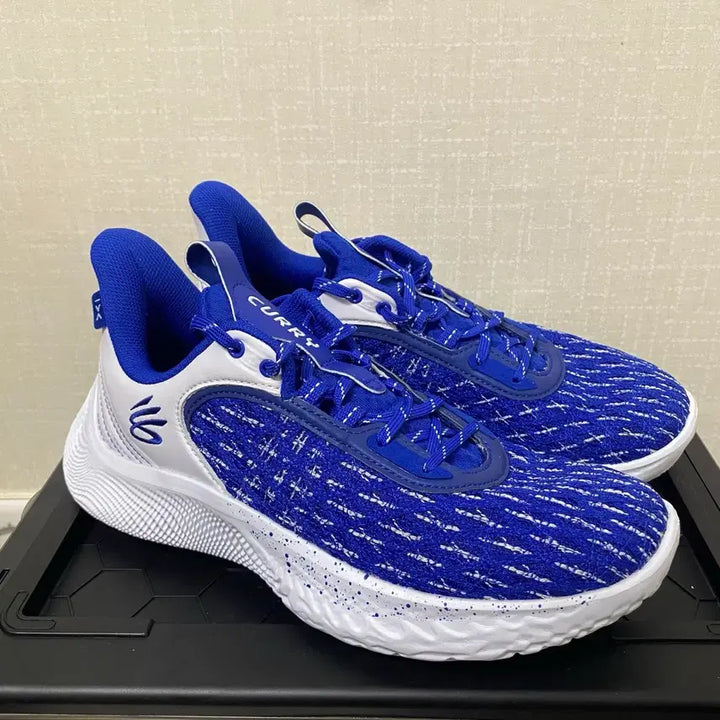 [BUNJANG] Under Armour Curry 9 Royal Blue Sneakers / [275] 언더아머 커리9 로얄 블루
