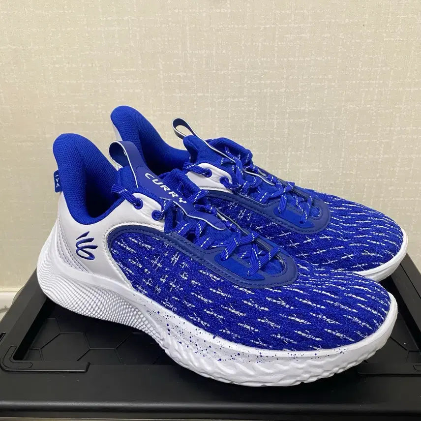 [BUNJANG] Under Armour Curry 9 Royal Blue Sneakers / [275] 언더아머 커리9 로얄 블루