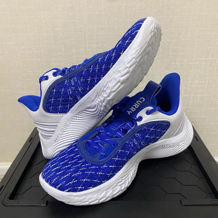[BUNJANG] Under Armour Curry 9 Royal Blue Sneakers / [275] 언더아머 커리9 로얄 블루