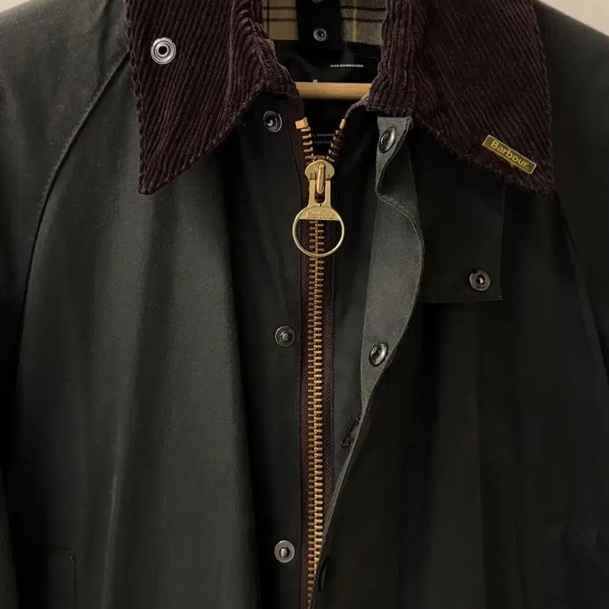 [BUNJANG] Barbour Beaufort Sage Jacket / 바버 뷰포트 세이지 34 (리왁싱, 상태양호)