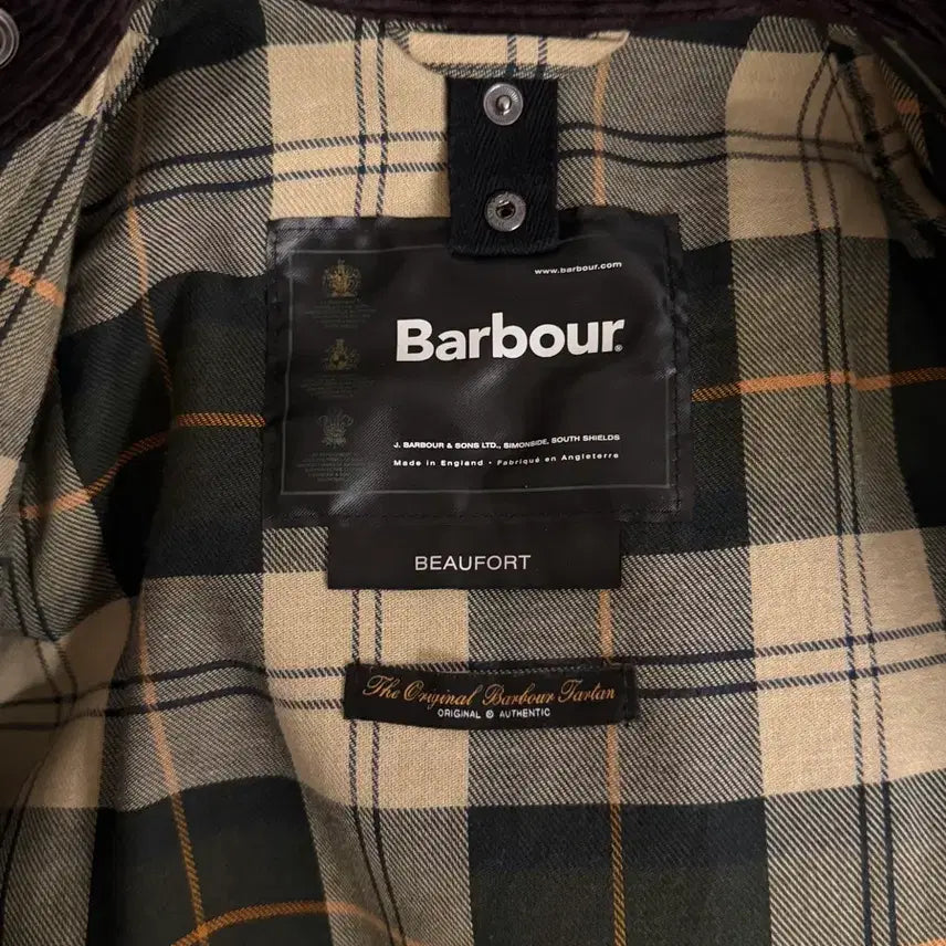 [BUNJANG] Barbour Beaufort Sage Jacket / 바버 뷰포트 세이지 34 (리왁싱, 상태양호)