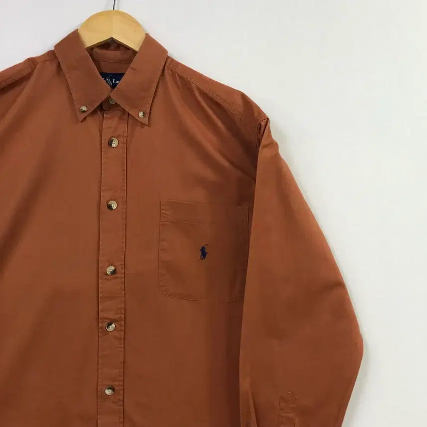 [BUNJANG] Polo Ralph Lauren Solid Cotton Shirt / L 폴로 솔리드코튼 셔츠
