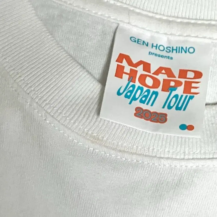[SOLD OUT] 호시노겐 MAD HOPE 매드호프 일본 투어 한정 반팔티 티셔츠 S