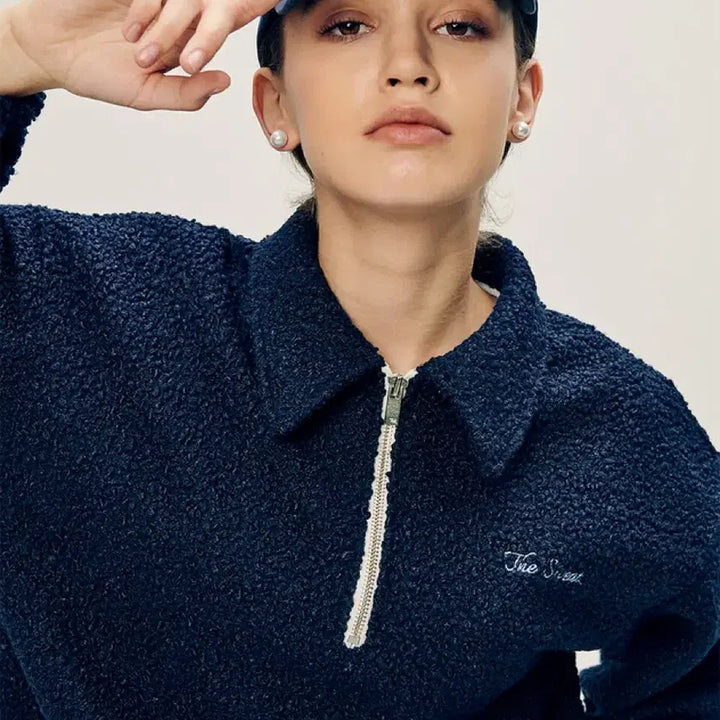 [BUNJANG] The Sweat Cursive Logo Cap Navy / The Sweat 더스웻 커시브 로고 캡 네이비