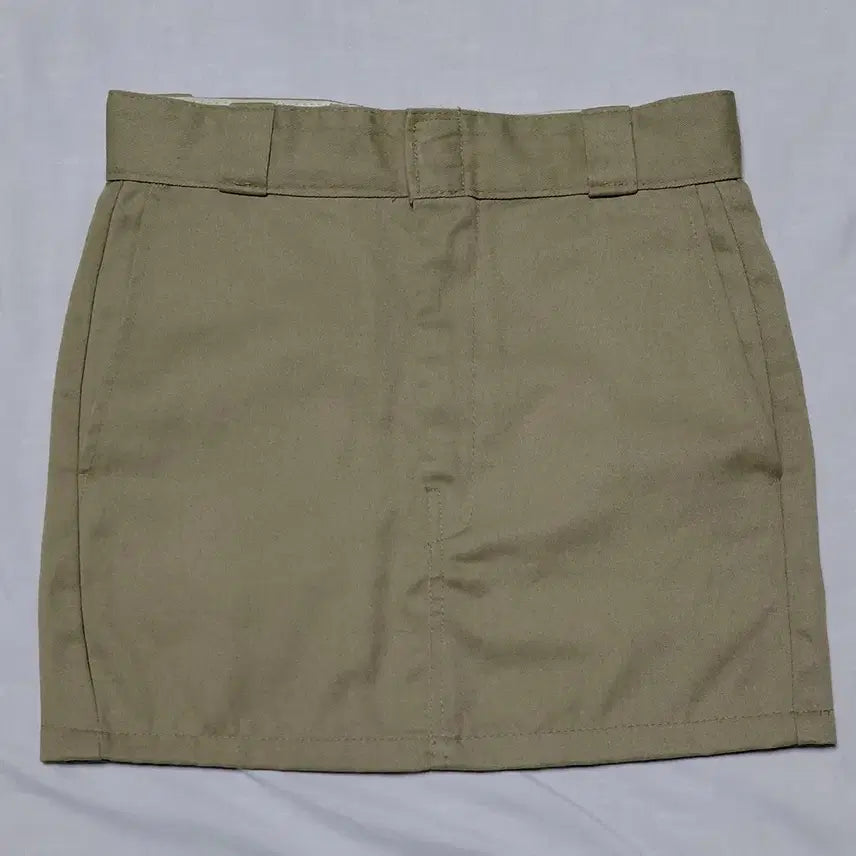 [BUNJANG] Dickies 874 Remake Work Mini Skirt (Beige) / 디키즈(Dickies) 874 리메이크 워크 미니스커트 (베이지)