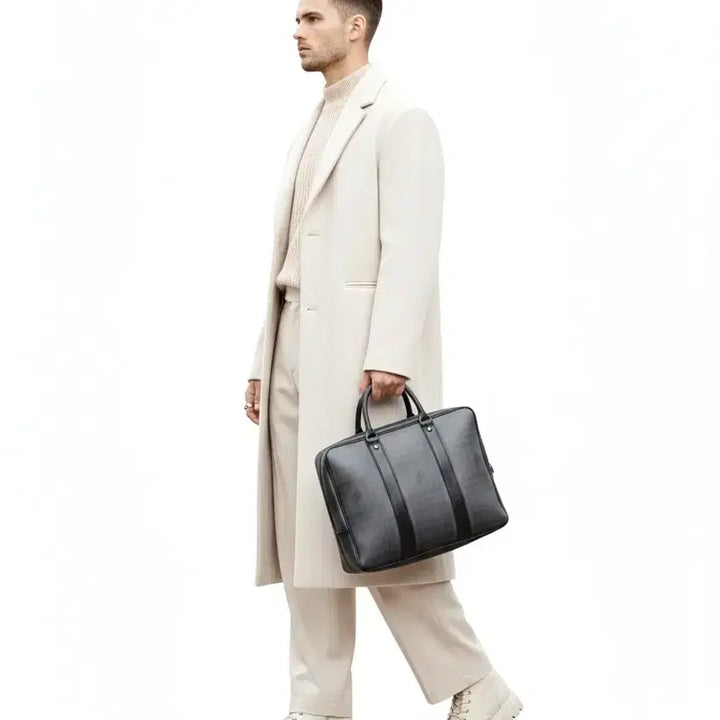 [BUNJANG] Burberry Check Pattern Briefcase/Tote Bag / 정품 버버리  체크 패턴 서류가방,토트백