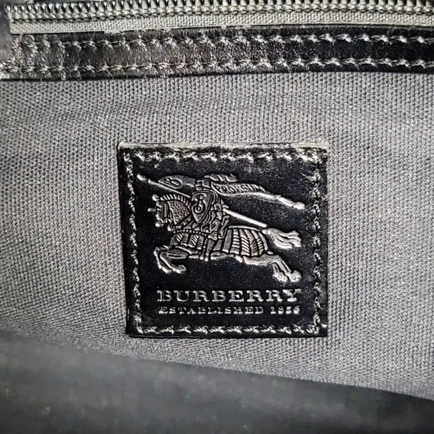 [BUNJANG] Burberry Check Pattern Briefcase/Tote Bag / 정품 버버리  체크 패턴 서류가방,토트백