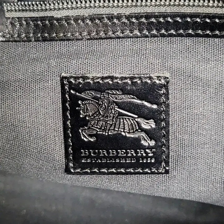 [BUNJANG] Burberry Check Pattern Briefcase/Tote Bag / 정품 버버리  체크 패턴 서류가방,토트백