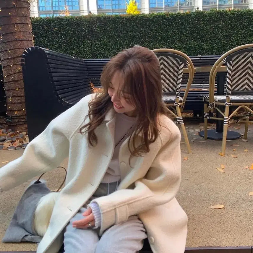 [BUNJANG] TANNAT ETO Alpaca Wool Half Coat / (택포) 타낫 에토 eto 알파카 울 하프 코트
