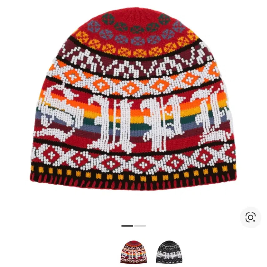 [BUNJANG] Supreme Beaded Beanie Red / 슈프림 비디드 비니 레드 - 25FW