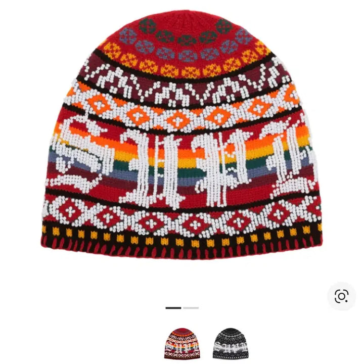 [BUNJANG] Supreme Beaded Beanie Red / 슈프림 비디드 비니 레드 - 25FW