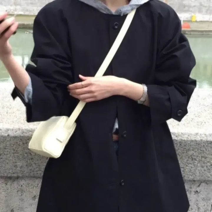 [SOLD OUT] 카라 탈부착 코트(블랙)