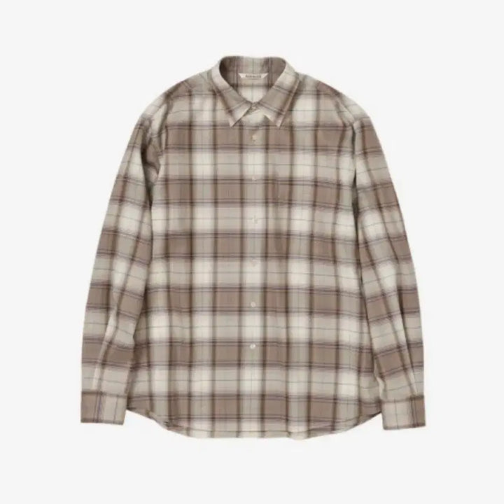 [BUNJANG] Auralee Super Light Wool Check Shirt / 5)오라리 23AW SUPER LIGHT 울체크 셔츠