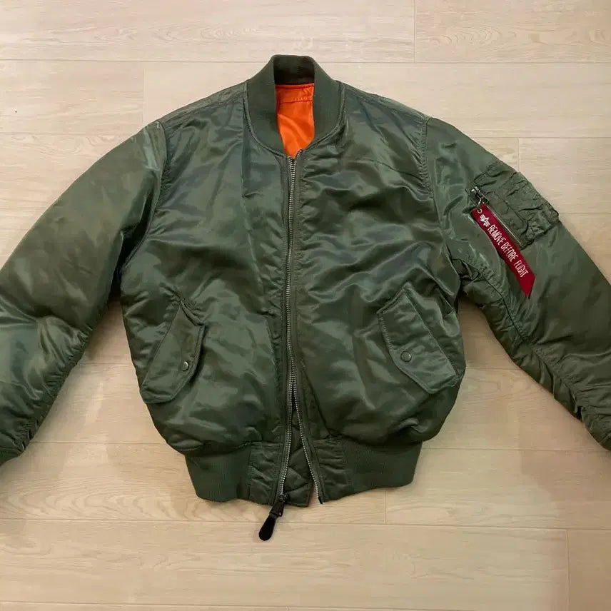 [BUNJANG] Alpha Industries MA-1 Flight Bomber Jacket / 알파인더스트리 MA-1 항공 점퍼