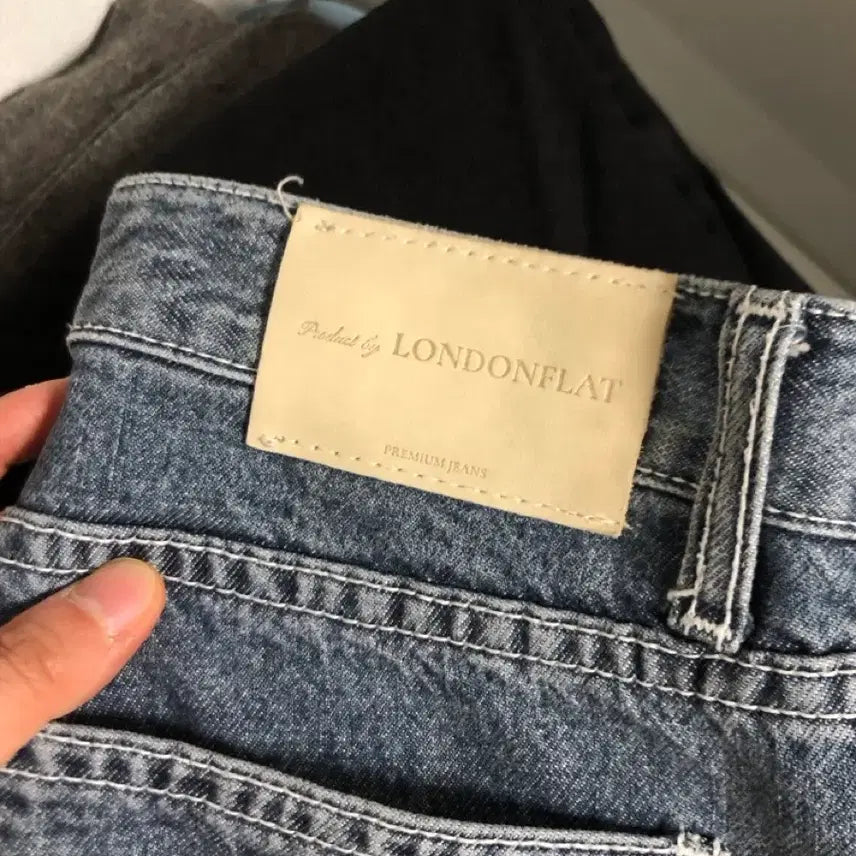 [BUNJANG] London Flat Denim Pants / 런던플랏 데님팬츠 도매택타낫프영띵미엘멜라운지베지터블