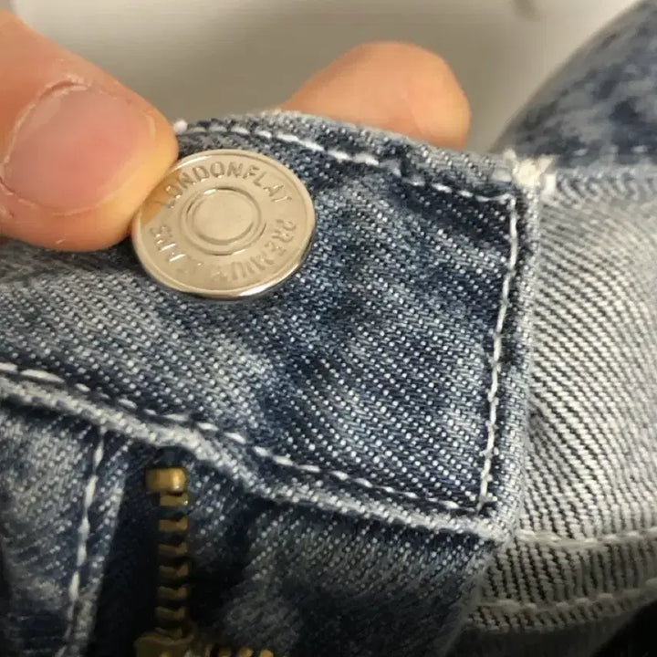 [BUNJANG] London Flat Denim Pants / 런던플랏 데님팬츠 도매택타낫프영띵미엘멜라운지베지터블