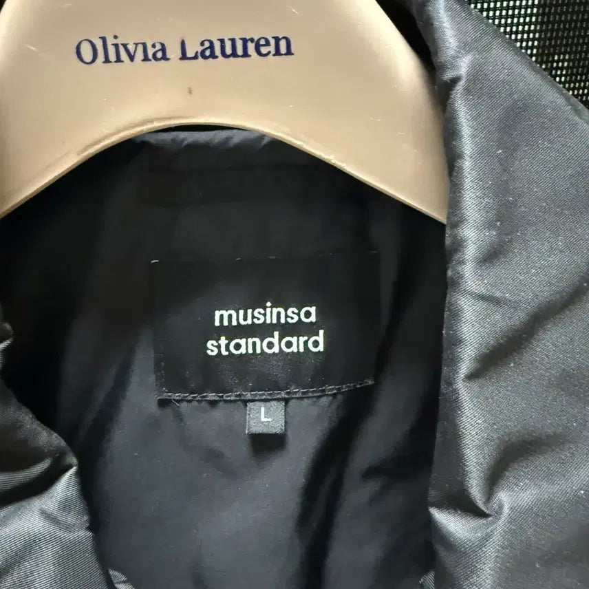 [BUNJANG] Musinsa Standard Oversized Collared Bomber Jacket Black L / 무신사 스탠다드 오버 칼라드 보머 자켓 블랙 L