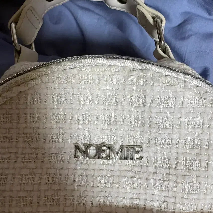 [BUNJANG] NOEMIE Backpack / 노에미 NOEMIE 트위드 리본 백팩