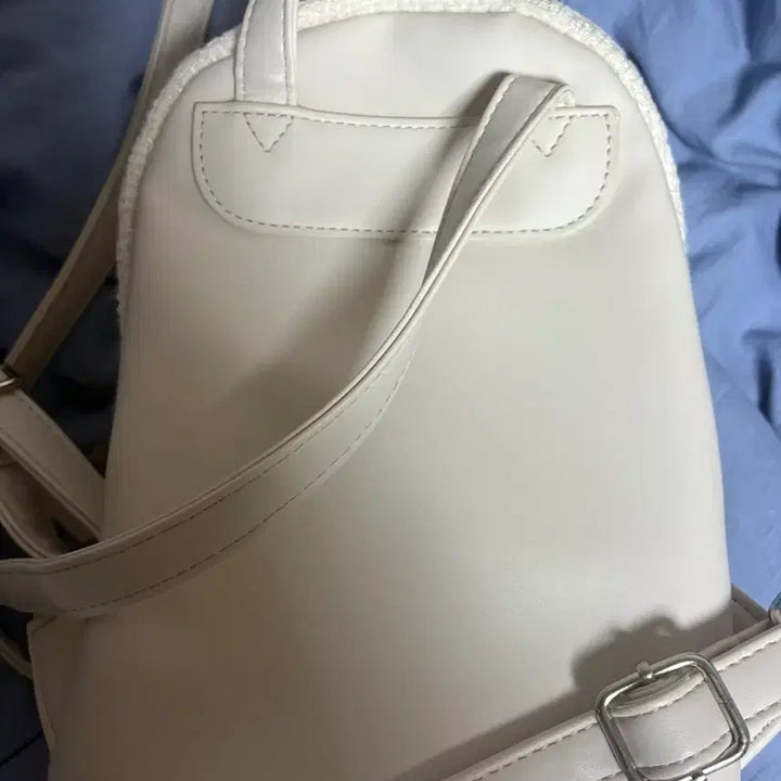 [BUNJANG] NOEMIE Backpack / 노에미 NOEMIE 트위드 리본 백팩