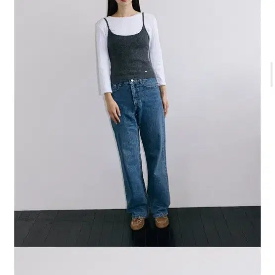 [BUNJANG] Abam Home Classic Denim Pants Blue M Size / 아밤 홈 클래식 데님 팬츠 블루 M사이즈