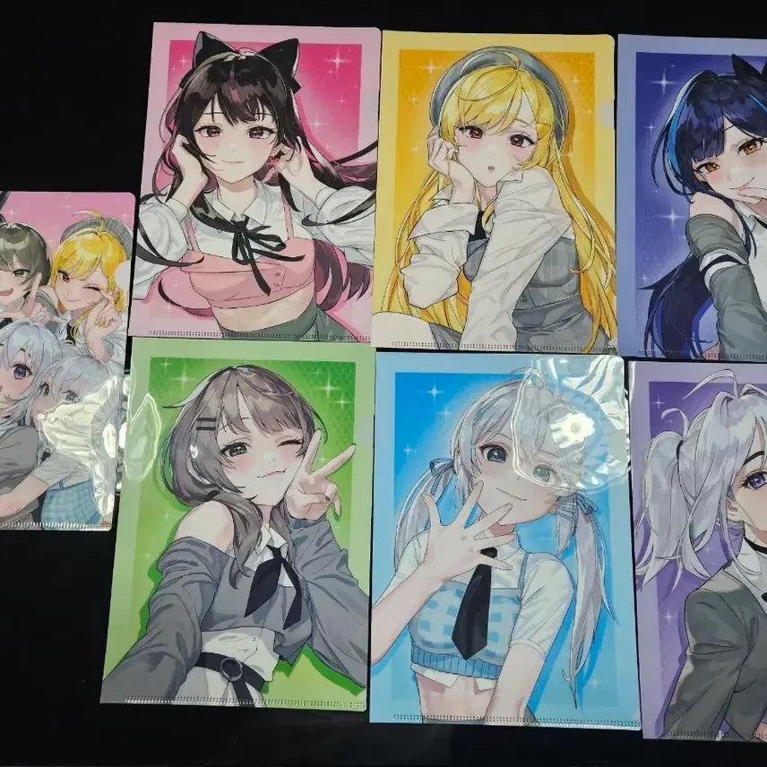 [BUNJANG] Idolman (ISEDOLL) Clear File Bundle Set / 이세돌 이세계아이돌 클리어파일 세트 일괄