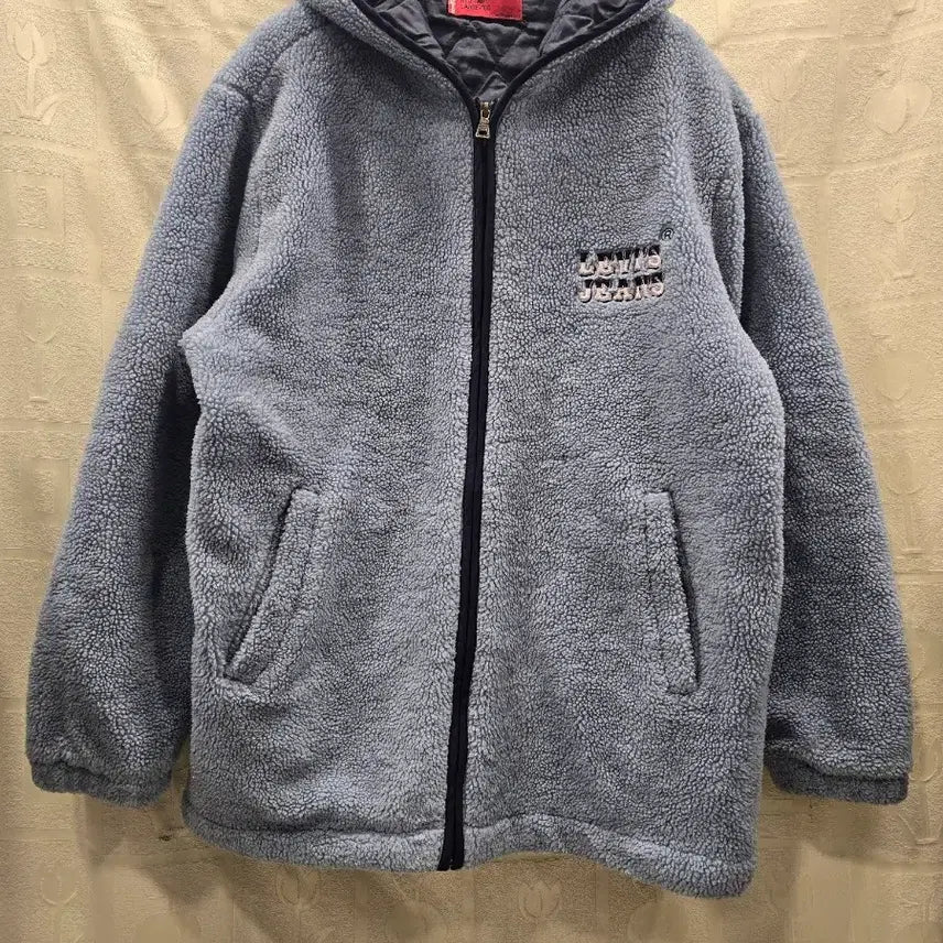 [BUNJANG] Levi's Fleece Hoodie Jacket Large / 리바이스 후리스 후드 집업 자켓 점퍼 100
