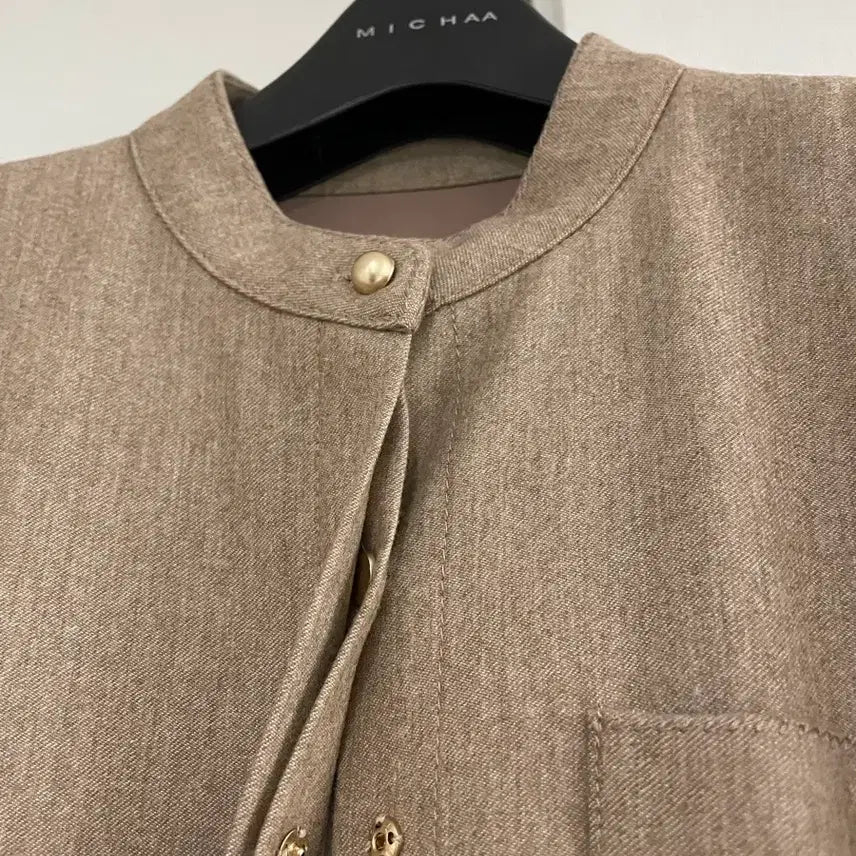 [BUNJANG] Missa Beige Dress / 미샤 원피스 44