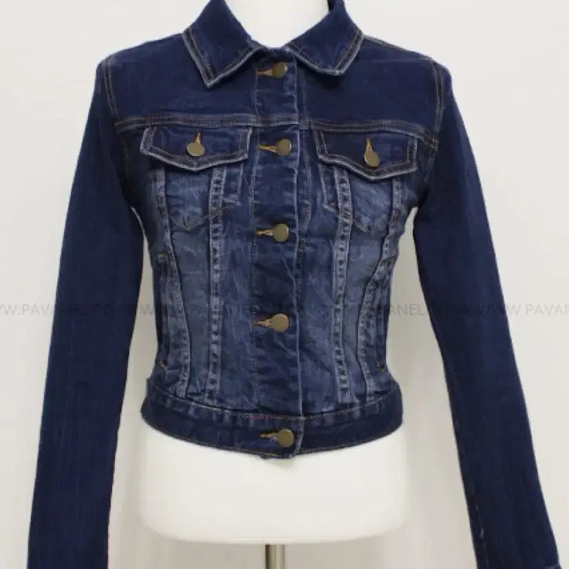 [BUNJANG] Pavane L Slim Denim Jacket / 파반느엘 슬림 청자켓