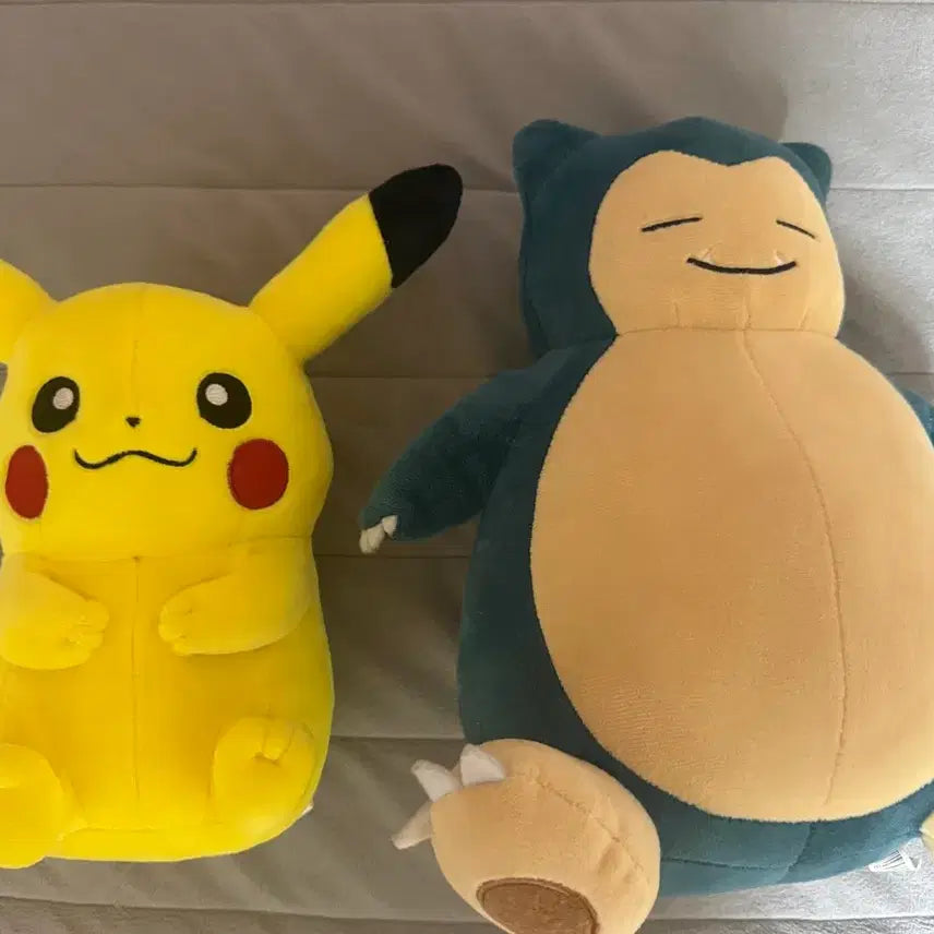 [BUNJANG] Pokemon Pikachu Snorlax Plush Bundle / 피카츄 잠만보 인형 일괄5000