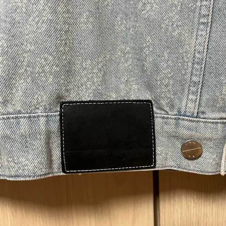 [BUNJANG] IRO Pattern Denim Wash Jacket M / 이로 IRO 패턴 데님 워싱 자켓 M