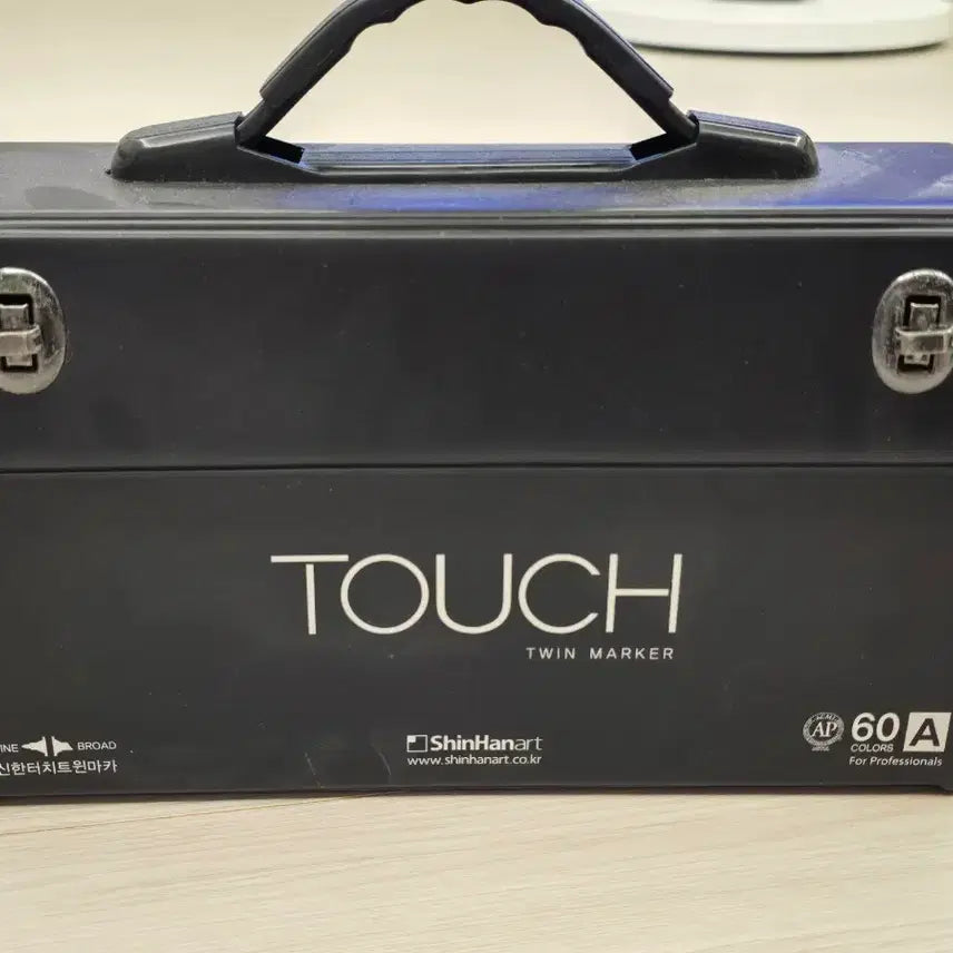[BUNJANG] ShinHan Touch Marker A Set (60 Colors) / 신한 터치 마카 A세트 60색