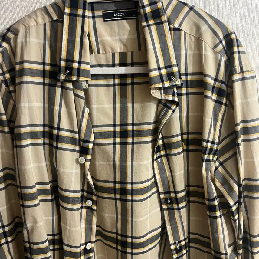 [BUNJANG] HAZZYS Check Shirt 105 / HAZZYS 헤지스 체크 셔츠 105