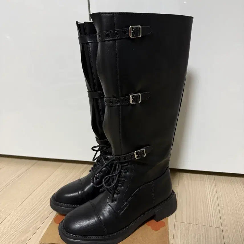 [BUNJANG] Elizabeth Stuart Long Boots / 엘리자베스 스튜어트 롱부츠 워커