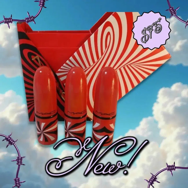 [BUNJANG] MAC Holiday Special Lipstick Set (3pc) / 맥 홀리데이 스페셜 (리미티드 에디션) 립스틱 세트 (3pc)