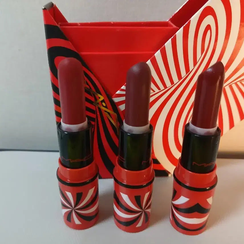 [BUNJANG] MAC Holiday Special Lipstick Set (3pc) / 맥 홀리데이 스페셜 (리미티드 에디션) 립스틱 세트 (3pc)