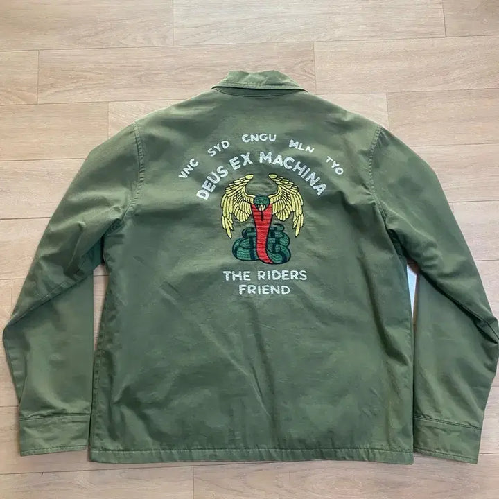 [BUNJANG] Deus Ex Machina Souvenir Jacket / 데우스엑스마키나 수베니어 자켓