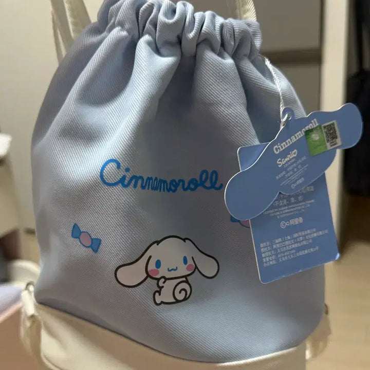 [BUNJANG] Cinnamoroll Sky Blue Bag / 정품 시나모롤 하늘색 가방 (택 O)