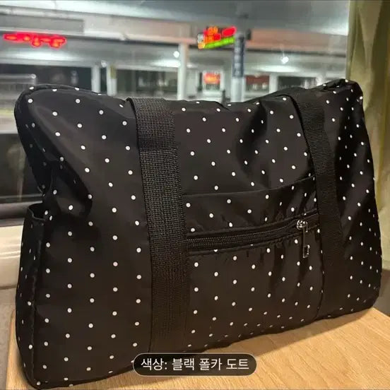 [BUNJANG] Striped Bag / 땡땡이가방