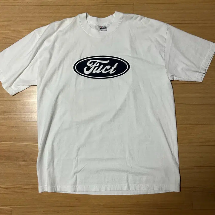 [SOLD OUT] Fuct 오발 로고 반팔티 XL