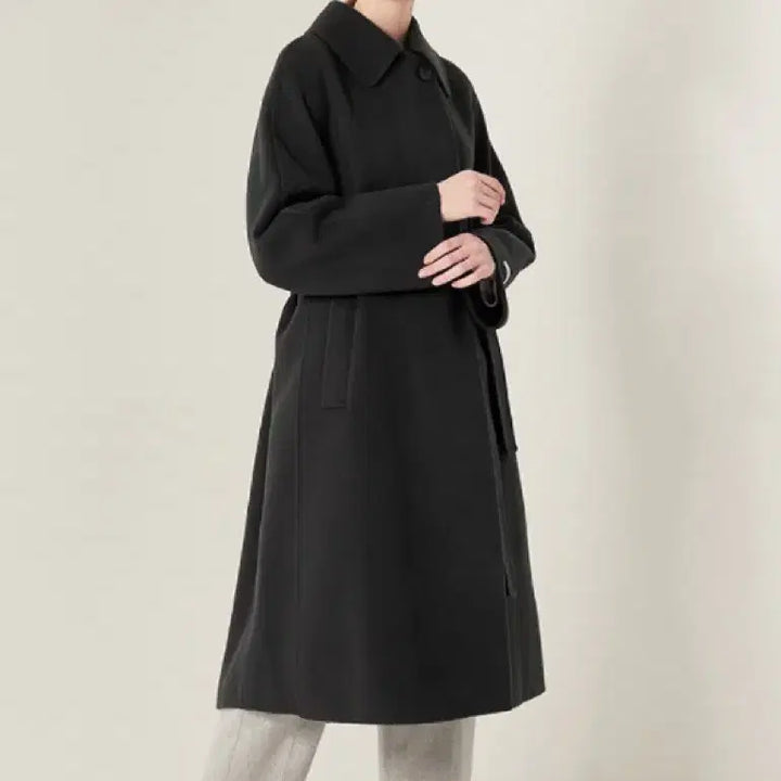 [BUNJANG] SJSJ Belted Handmade Coat / SJSJ 코트