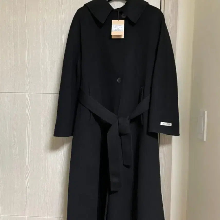 [BUNJANG] SJSJ Belted Handmade Coat / SJSJ 코트