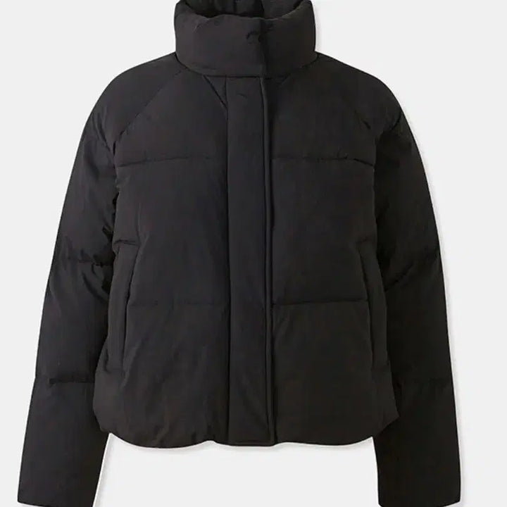 [BUNJANG] Spao Pastel Puffer Jacket - Black (M) / 텍포 스파오 파스텔푸퍼 블랙 M사이즈