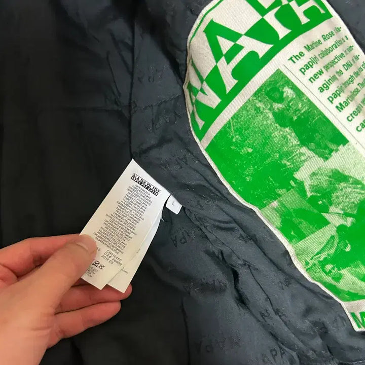 [BUNJANG] Napapijri x Rhude Martin Rose Bomber Jacket L / 나파피리x링스 마틴로즈 봄버 자켓 L