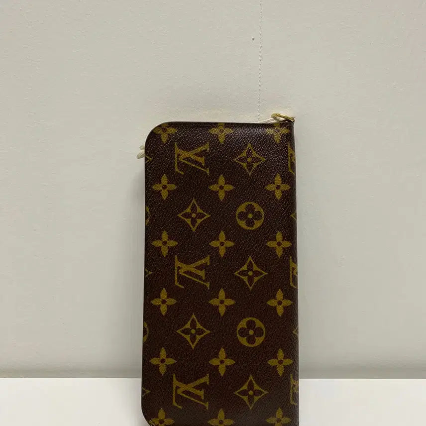 [BUNJANG] Louis Vuitton Monogram White Long Wallet / 급처 루이비통 모노그램 화이트 지퍼 장지갑,