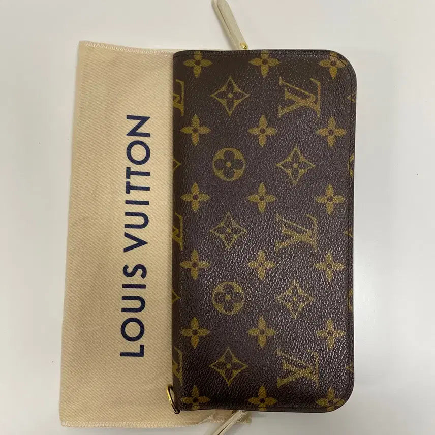 [BUNJANG] Louis Vuitton Monogram White Long Wallet / 급처 루이비통 모노그램 화이트 지퍼 장지갑,