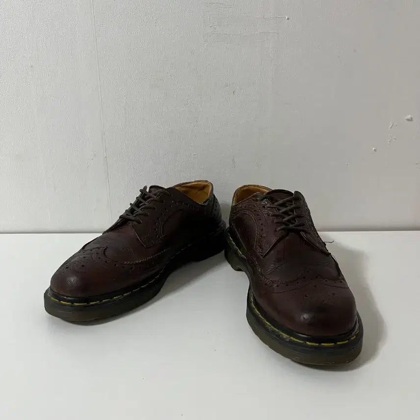 [BUNJANG] Dr. Martens Wingtip 5-Hole Boots / 250 닥터마틴 윙팁 5홀 워커 정품