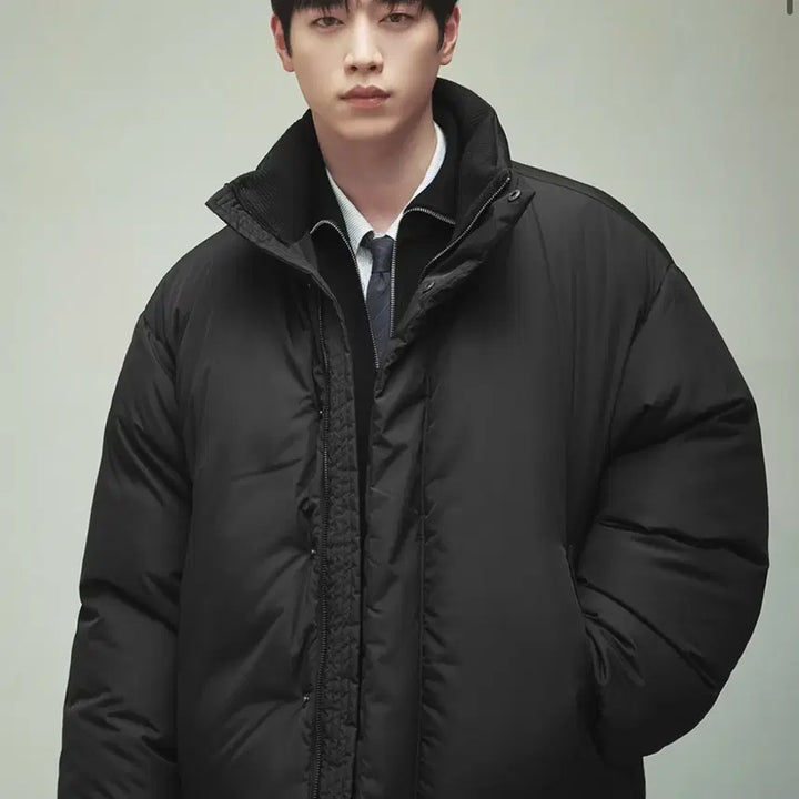 [SOLD OUT] 드로우핏 미니멀 덕다운 패딩